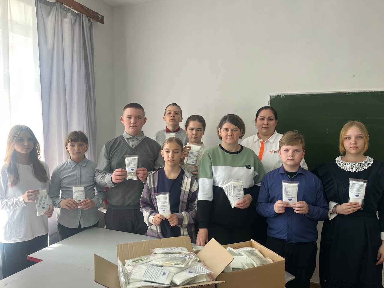 Семейный Мастер-класс &amp;quot;Изготовление сухого душа для участников СВО&amp;quot;.